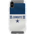 NFL Dallas Cowboys White Striped iPhone Cases